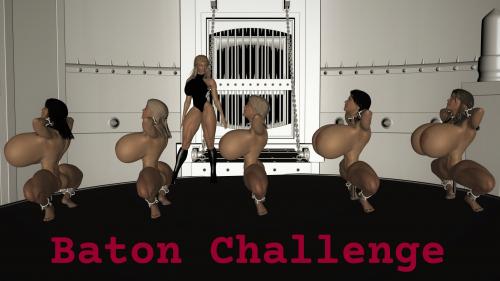 Supersluts 9 – Baton Challenge by Peter Farrell 3D Porn Comic