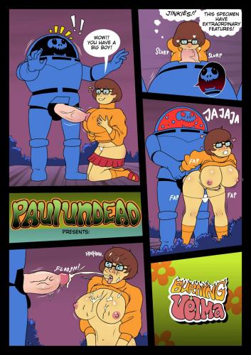 Paul Undead - Burning Velma (Scooby-Doo) Ongoing Porn Comic