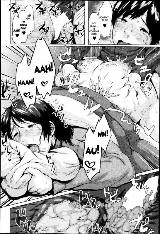 [Jitsuma] Mother And Son In The Futon Hentai Comic