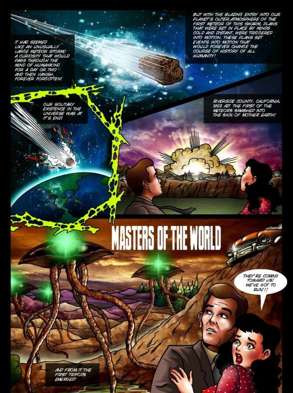 Monsterbabe Central - Masters of the world Porn Comic