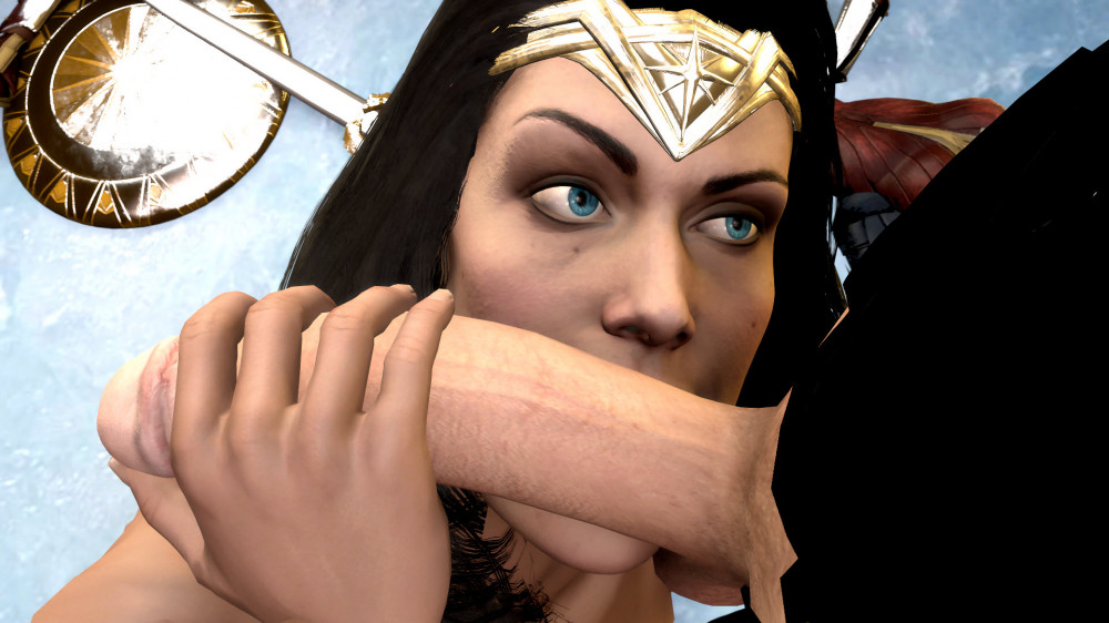 Diana Bruce BMWW WonderBat – Injustice Injustice2 Arkham DC 3D Porn Comic