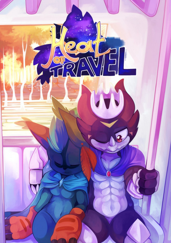 HerThatDraws - Heat of Travel (Digimon) Porn Comic