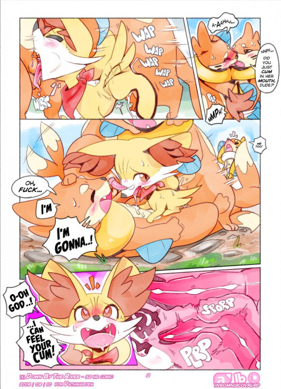 Insomniacovrlrd - Down By The River (Pokemon) Porn Comic