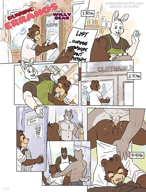 Artdecade - Running Errands with Willy Bear Porn Comic
