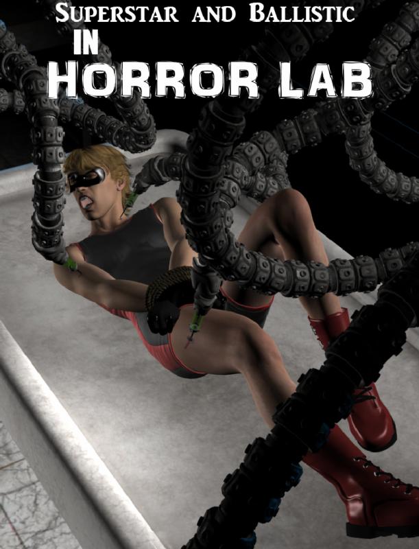 Ebonart - Horror Lab 3D Porn Comic
