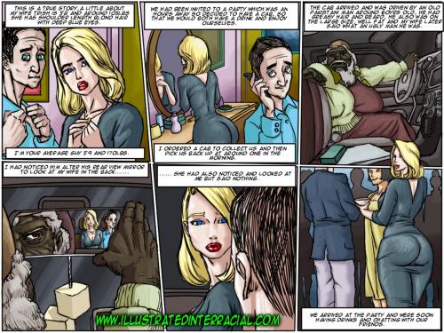 Pakastani Taxi Man by Illustratedinterracial Porn Comic