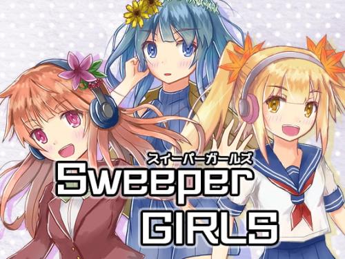 Sweeper GIRLS -  Broken Desk Porn Game