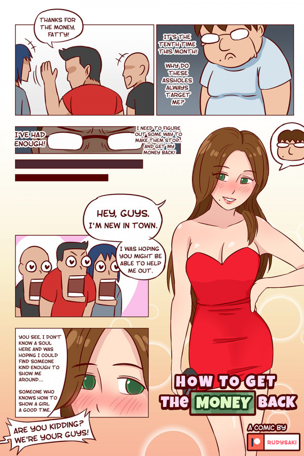 Rudysaki - How to get the money back Porn Comic