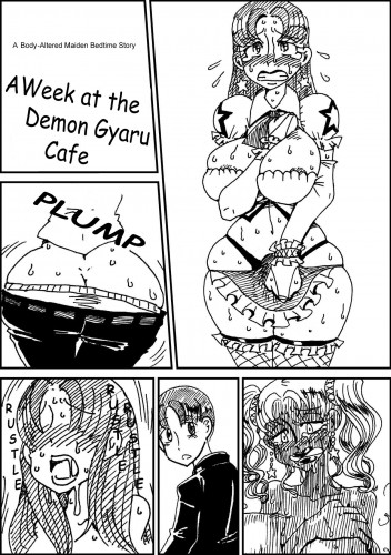 A Body-Altered Maiden Bedtime Story A Week at the Demon Gyaru Cafe KanColle Doujinshi Hentai Comics