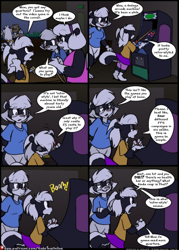 Eric W. Schwartz - Sabrina Online: Skunks' Day Out (Ongoing) Porn Comic