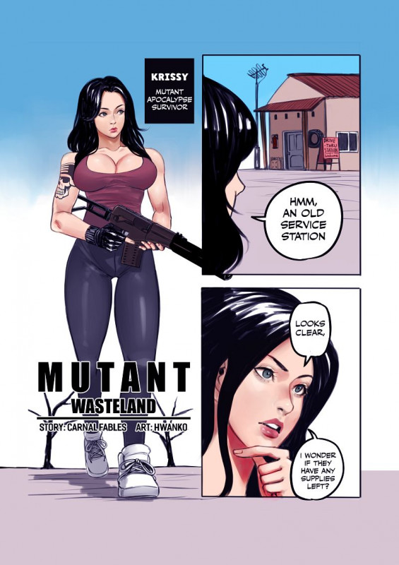 Hwanko - Mutant Wasteland (Fallout) Porn Comic