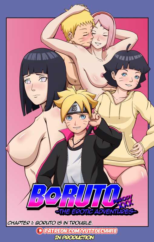 Yutto Prime - Boruto Erotic Adventure 1-2 Porn Comic