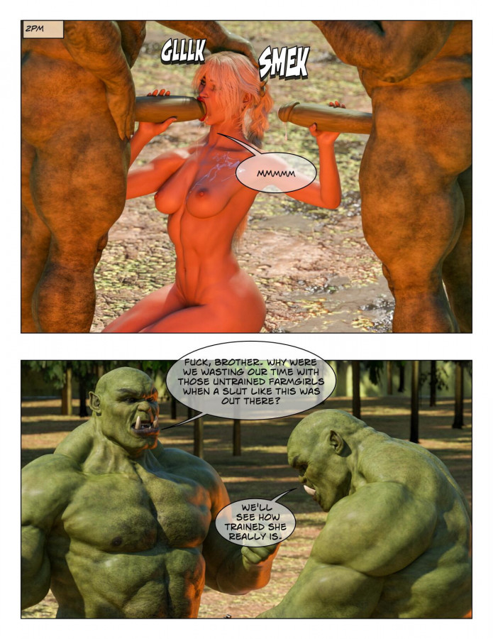 KomradeErotika - The Young Adventurer Vol 1 - Sammy and the Orcs 3D Porn Comic