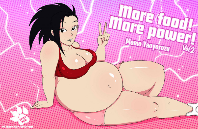 SpicyPaw - More Food! More Power! 2 - Momo Yaoyozuru (Boku no Hero Academia) Porn Comics