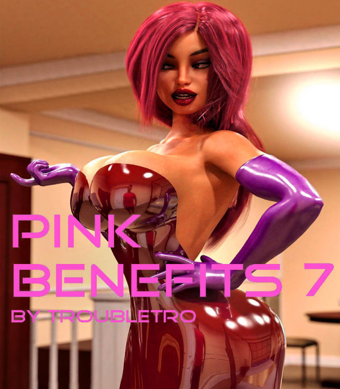 TroubleTro - Pink Benefits 7 - Remastered 3D Porn Comic