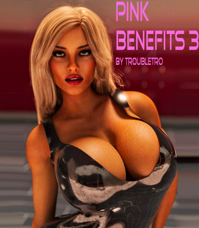 TroubleTro - Pink Benefits 3 - Remastered 3D Porn Comic