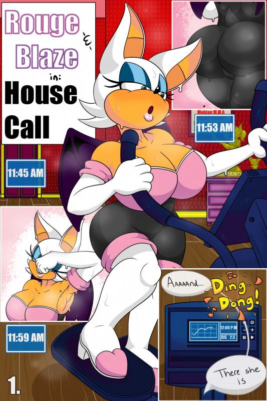 TinyDevilHorns – Rouge and Blaze in: House Call Porn Comic