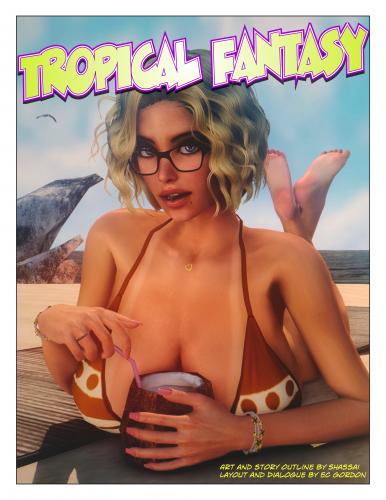 Tropical Fantasy by Shassai 3D Porn Comic
