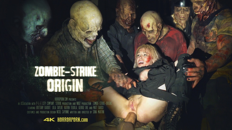 HorrorPorn.c wbr om Zombie Strike: Origin (Episode 48) 2020 г., Anal, Blond...