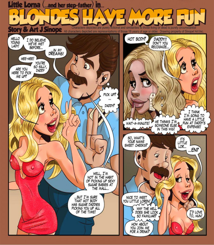 Sinope - Blondes Have More Fun Porn Comics