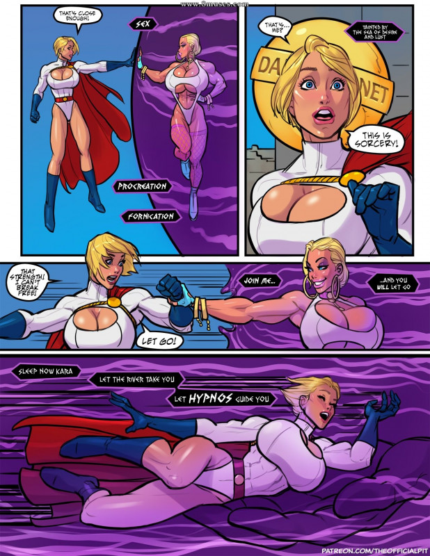 Thepit Power Girl Vs Darkseid Superman Ongoing