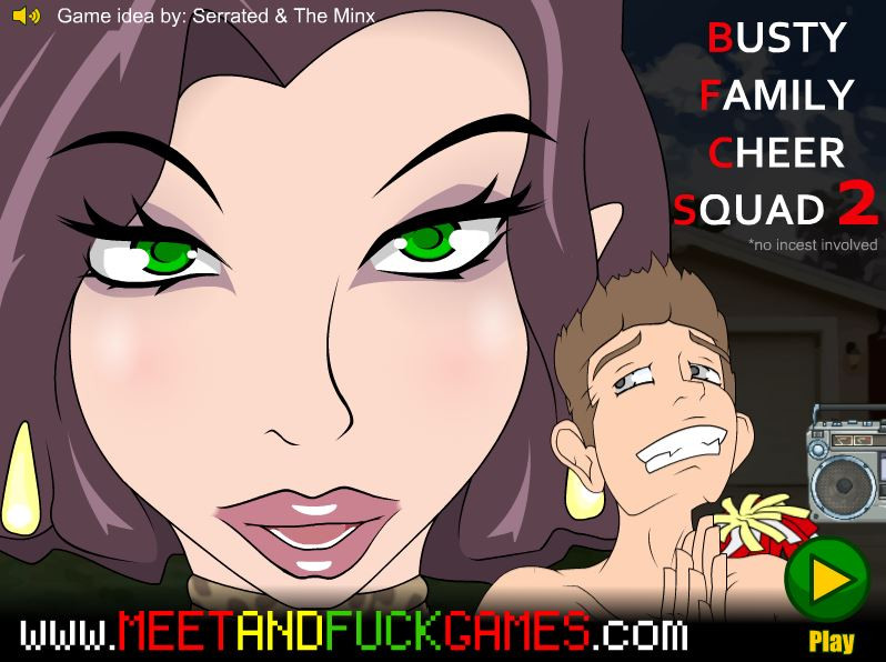 Meet And Fuck Games - Busty Family Cheer Squad 2 Porn Game