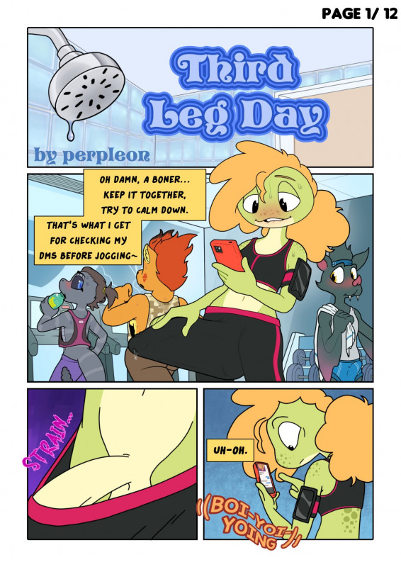 Perpleon  - Third Leg Day Porn Comics